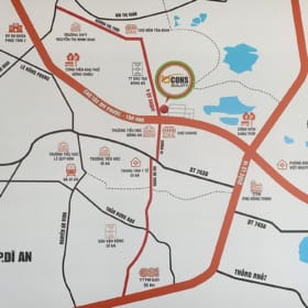 Vị Trí Bcons Solary Tân Đông Hiệp 4 Vị trí dự án Bcons Solary Tân Đông Hiệp
