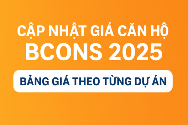 Hình minh họa cập nhật giá bán căn hộ bcons 2025