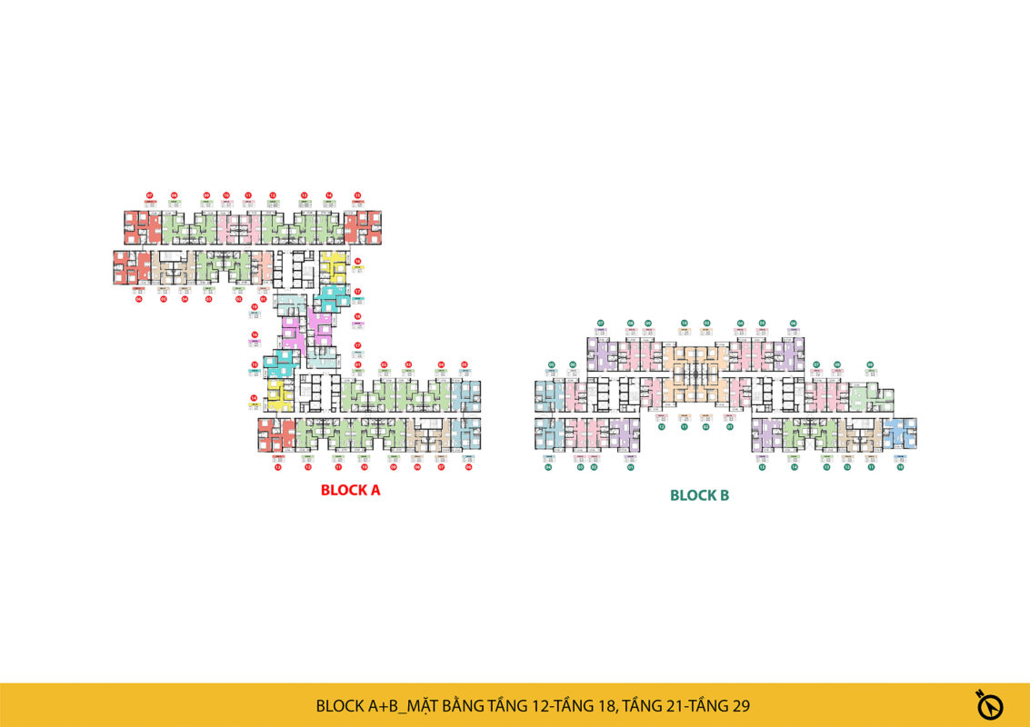Thiết Kế Căn Hộ Bcons New Sky Có Gì Đặc Biệt? Phân Tích Từ A–Z (Cập Nhật 2025) 3 Mặt bằng Bcons New Sky