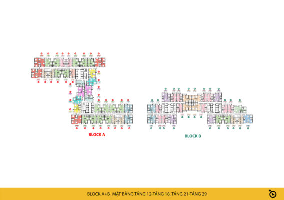Mặt bằng Bcons New Sky
